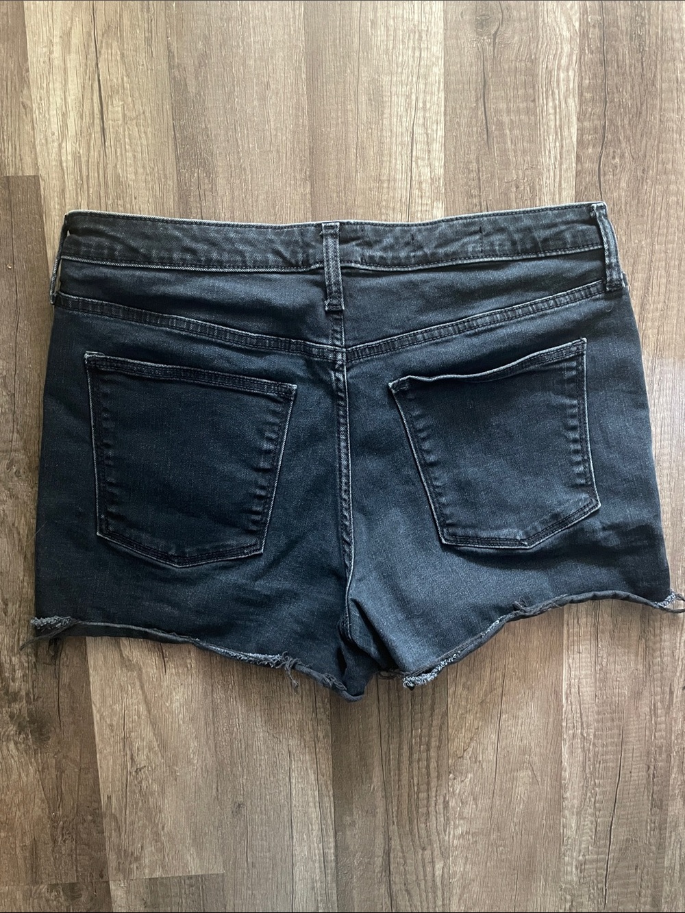 Universal Thread Black High-Rise Denim Cutoff Shorts